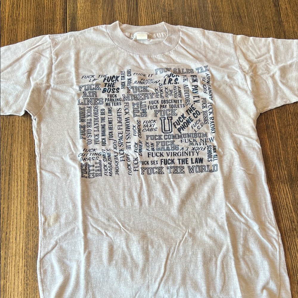 Vintage F*ck Everything T-Shirt